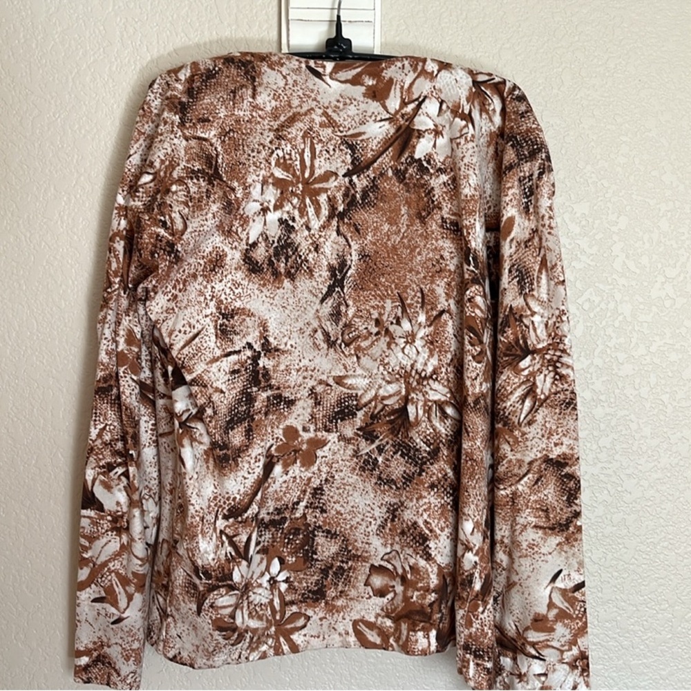 🆕 Chico’s 2 pc silk blend Frenchie tank & cardigan with sequins Size 0 - Picture 8 of 9